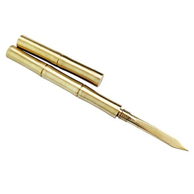 comboss Ice Pick 6" Ultra Sharp All Copper with Safety Cover Wine & Cocktail Tool for Kitchen Bar