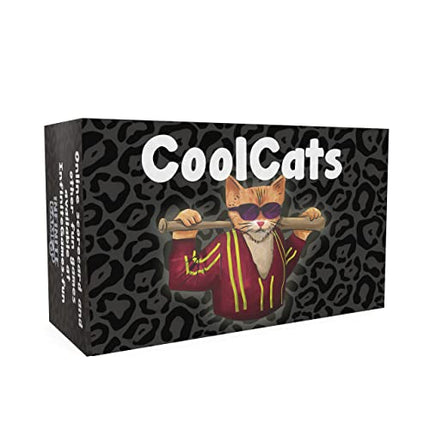 CoolCats - Hilarious Card Game, Watch Your Friends Make Fools of Themselves, Perfect for Parties and Game Night, Dares and Challenges, Late Night Fun, Nonstop Laughter, White Elephant Gag Gift Present