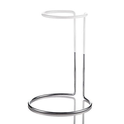 Wine Decanter Drying Stand with Rubber Coated Top to Prevent Scratches