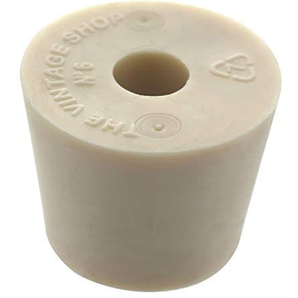 Craft A Brew 3827 Drilled Rubber Stopper #6 (Set of 3)