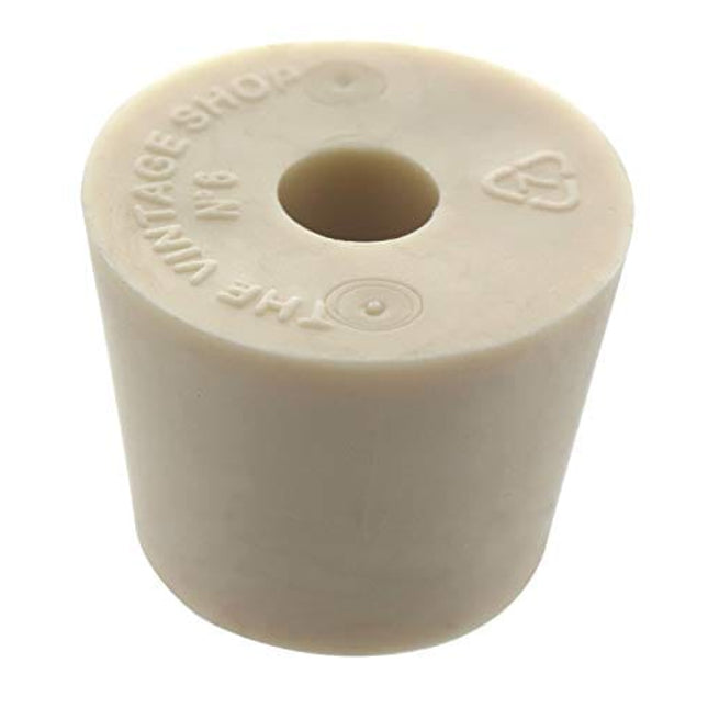 Craft A Brew 3827 Drilled Rubber Stopper #6 (Set of 3)