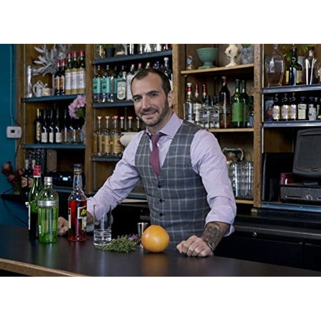 Crafthouse by Fortessa Professional Metal Barware/Bar Tools by Charles Joly, 3.75" Stainless Steel Spirits/Cocktail Jigger with Fine Beaked Spout for Precise Pouring