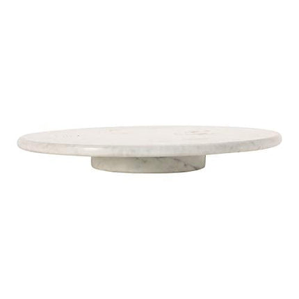 Creative Co-Op Marble, White Lazy Susan