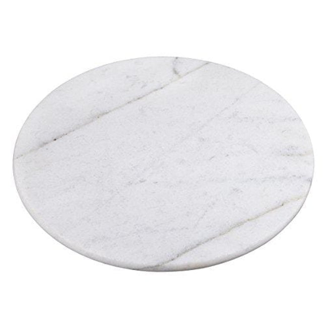 Creative Home White Marble 12" Lazy Susan