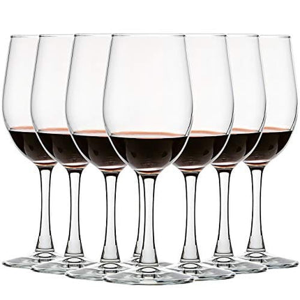 CREST [Set of 8, 12 Ounce] All-Purpose Wine Glasses, Classic