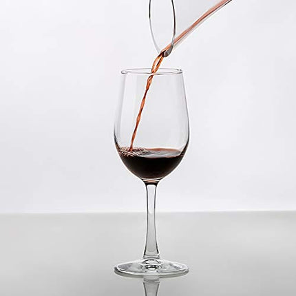 CREST [Set of 8, 12 Ounce] All-Purpose Wine Glasses, Classic