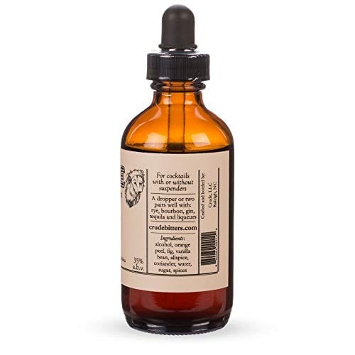 CRUDE BITTERS Orange And Fig Sycophant Bitters, 4 FZ – Advanced Mixology