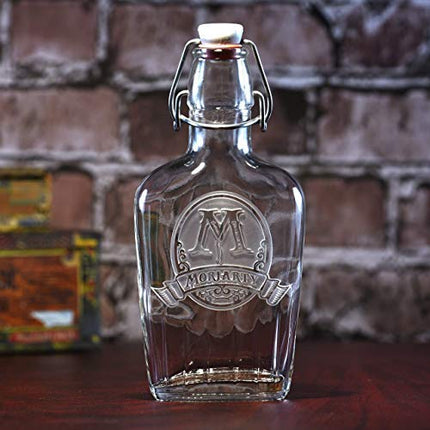 Custom Engraved Flask, Whiskey, Scotch, Bourbon Personalized Gifts For Men