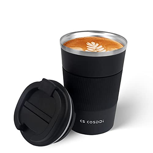 12 oz Stainless Steel Vacuum Insulated Tumbler - Coffee Travel Mug Spi –  Advanced Mixology