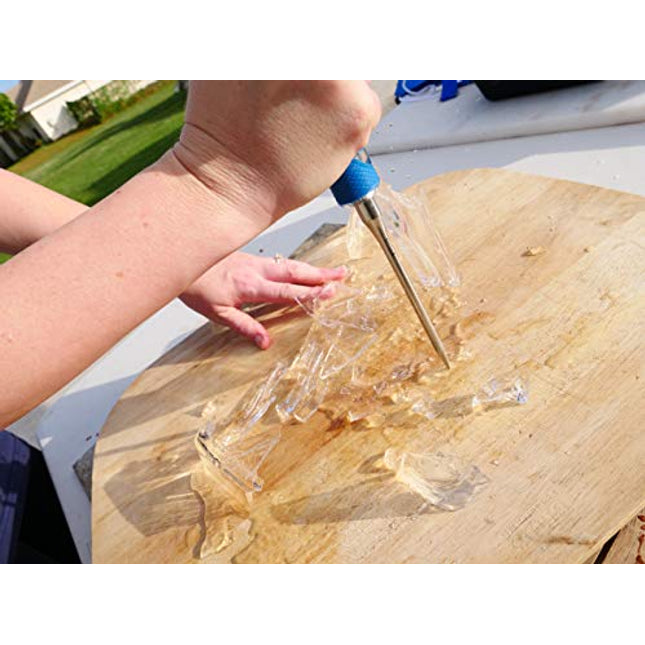 Cuda Stainless Steel Ice Pick for Breaking Ice (18119),Blue