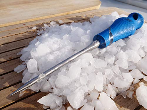 Cuda Stainless Steel Ice Pick for Breaking Ice (18119),Blue – Advanced ...