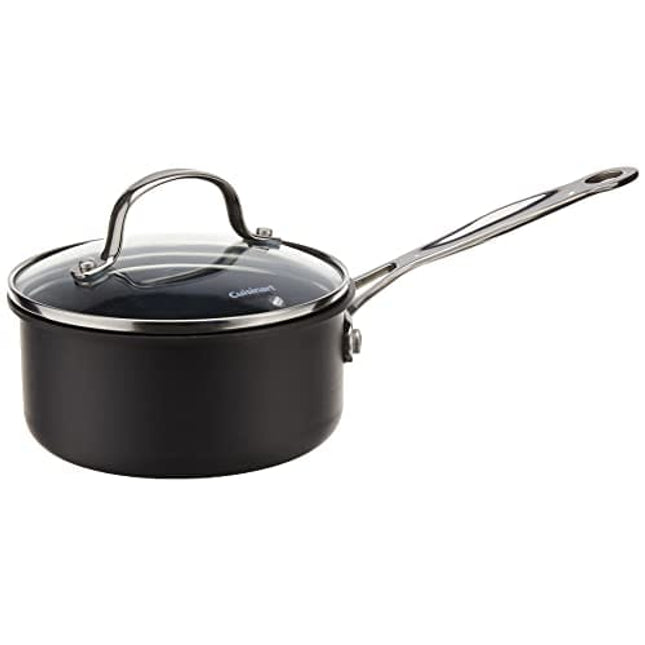 Cuisinart 619-14 Chef's Classic 1-Quart Nonstick-Hard-Anodized, Saucepan w/Cover