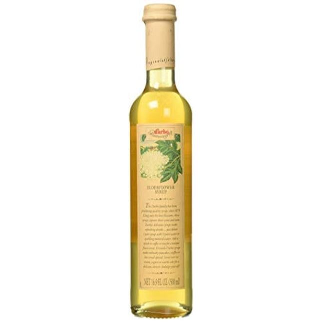 d'arbo All Natural Elderflower Syrup Ounce, 16.9 Fl Oz