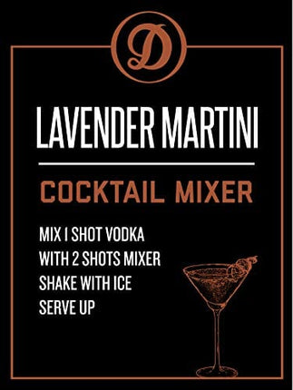 Daniel’s Broiler Cocktail Mixer Collection: Old Fashioned & Lavender Martini. Straight from our Steakhouse. Just Add Spirits & Garnish, Craft Cocktail Mixers made in Small Batches (2/375 ml bottles)