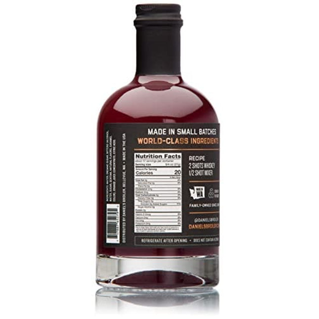 Daniel’s Broiler Cocktail Mixer Collection: Old Fashioned & Whiskey Sour. Straight from our Steakhouse. Just Add Spirits & Garnish, Craft Cocktail Mixers made in Small Batches (2/375 ml bottles)