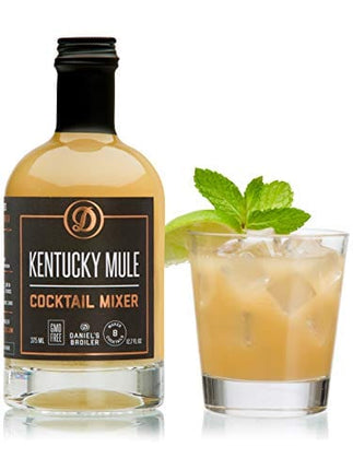 Daniel’s Broiler Cocktail Mixer Collection: Whiskey Sour, Old Fashioned & Kentucky Mule. Just Add Spirits & Garnish, Craft Cocktail Mixers made in Small Batches (3/375 ml bottles)
