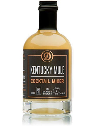Daniel’s Broiler, Kentucky Mule Cocktail Mixer, Straight from our Steakhouse, Just Add Spirits & Garnish, Small Batch Craft Cocktails made with Ginger, Lime & Organic Sugar (375 ml)
