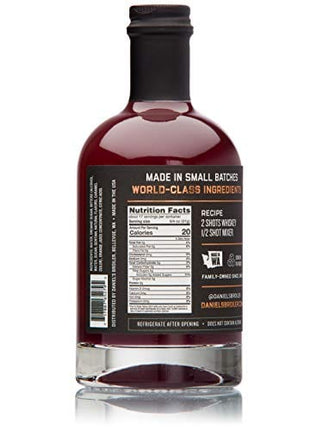 Daniel’s Broiler, Old Fashioned Cocktail Mix, Straight from our Steakhouse, Just Add Spirits & Garnish, Craft Cocktail Mixers made in Small Batches with Bitters & Organic Sugar (375 ml)
