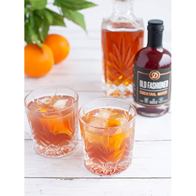 Daniel’s Broiler, Old Fashioned Cocktail Mix, Straight from our Steakhouse, Just Add Spirits & Garnish, Craft Cocktail Mixers made in Small Batches with Bitters & Organic Sugar (375 ml)