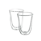 DeLonghi Double Walled Thermo Latte Glasses, Set of 2