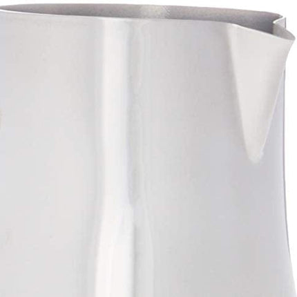 De'Longhi Stainless Steel Milk Frothing Pitcher, 12 ounce (350 ml), Barista Tool, Frother Jug for Espresso Machine Coffee Cappuccino Latte Art, DLSC0, 12 oz