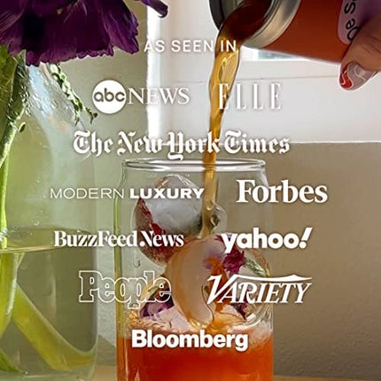 De Soi Bundle Champignon Dreams by Katy Perry - Sparkling Beverages Non-Alcoholic Drinks, Natural Botanicals, Adaptogen Drink, Reishi Mushroom,, Ready to Drink Bottle (750ml) and 4-pack cans(8 fl oz)