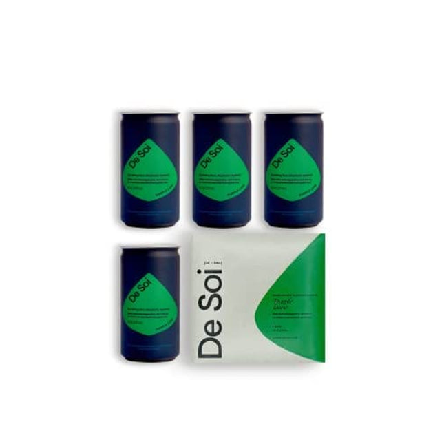 De Soi Purple Lune by Katy Perry - Sparkling Beverages Non-Alcoholic Drinks, Natural Botanical, Adaptogen Drink, Cherry, Ashwagandha, Green Tea, Vegan, Gluten-Free, Ready to Drink 4-pack cans (8 fl oz)