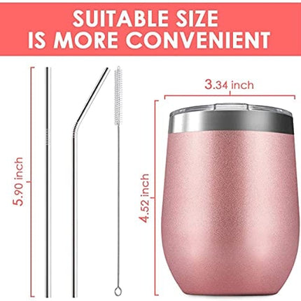 Deitybless 20oz Stainless Steel Sublimation Blanks Skinny Tumblers, Double Wall Vacuum Slim Tumbler Bulk with Lid, Travel Coffee Mug for Vinyl Projects Water cup(Navy)