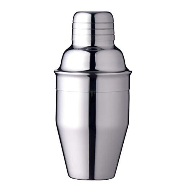 Delidge Cocktail Shaker Small Martini Shaker Stainless Steel Small Drink Shaker with Strainer and Lid Top, Mini Martini Shaker Bar Shaker (8.4oz/250ml，small)