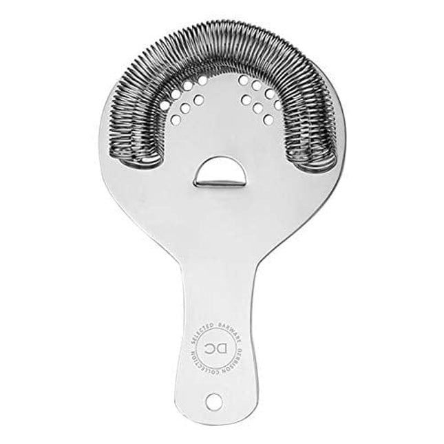Hawthorne Strainer, Stainless Steel Cocktail Strainer with High Density Spring for Professional Bartenders and Mixologists, Mirror Polished, One Strainer