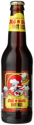 Dog n Suds ROOT BEER FROM DOG N SUDS RESTAURANTS OF AVON, INDIANA , 12-Ounce Glass Bottle (Pack of 12)