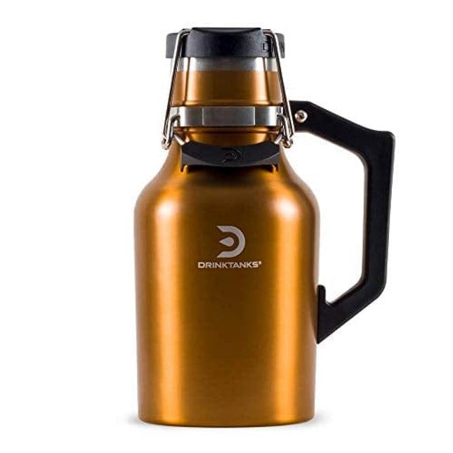 DrinkTanks 32 oz Vacuum Insulated Stainless Steel Beer Growler