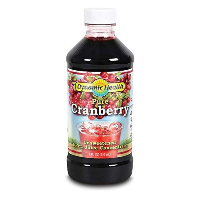 Dynamic Health Pure Cranberry, Unsweetened, 100% Juice Concentrate | 8oz
