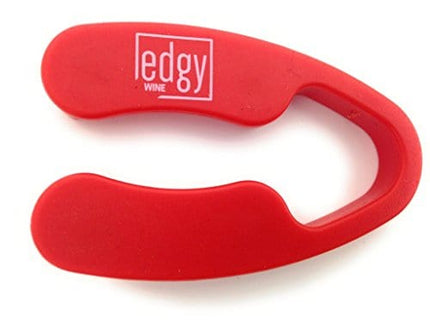Edgy Wine Premium Wine Foil Cutter. Perfect Wine Bottle Opening Accessory For Wine Lovers. Red.