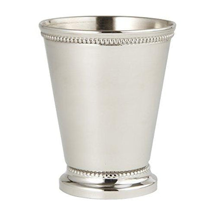 Elegance Small Beaded Mint Julep Cup - 6 oz. - 3 1/2"