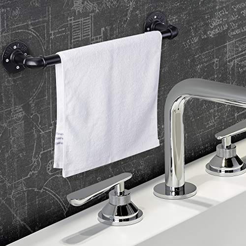 NearMoon Bathroom Towel Bar, Bath Accessories Thicken Stainless Steel  Shower Towel Rack for Bathroom, Towel Holder Wall Mounted (1 Pack, Brushed  Nickel, 16 Inch) 1 Pack 16 Inch Brushed Nickel 