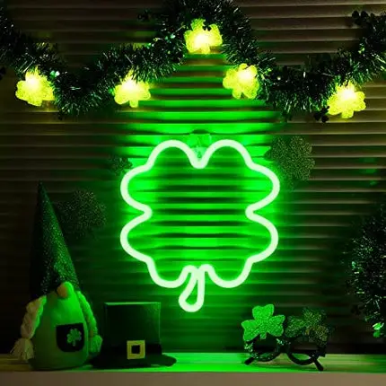 11.5 Inch St Patricks Day Decoration Lights (2pcs)