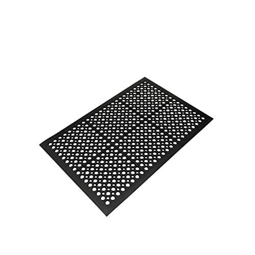 Rubber Floor Mat Anti-Fatigue Non Slip Floor Mats 36 x 60 New Commercial  Heavy Duty Drainage Rubber Kitchen Mat Black Bar Floor Mat
