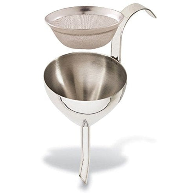 Epic Products Wine Decanting Funnel with Filter Screen, 7.5-Inch