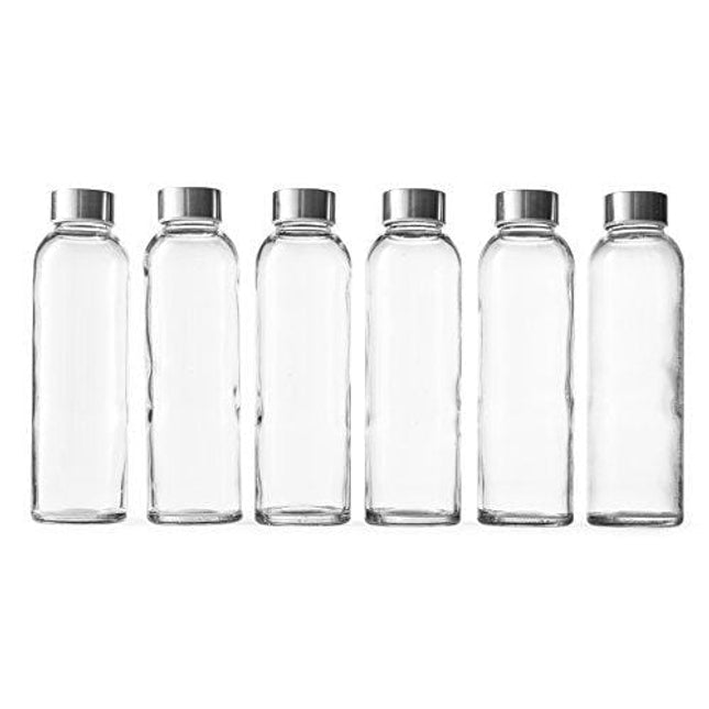 Epica 18-Oz. Glass Beverage Bottles, Set of 6