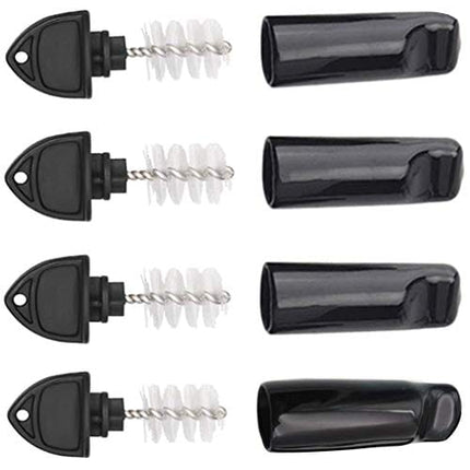 8 Pieces Draft Beer Faucet Cap & Plug Brush - Rubber Tap Soother Sanitary Covers