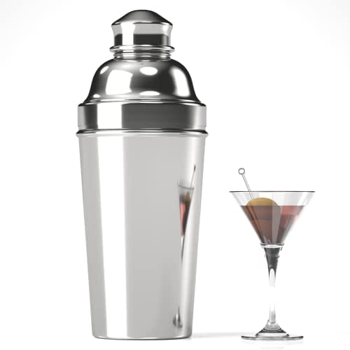 Etens Cocktail Shaker, 24 oz Martini Shaker Bar Shaker with Built-in Strainer for Bartending - Stainless Steel Large Bartender Shaker Metal Margarita