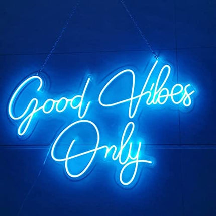 Advanced Mixology Good Vibes Only Neon Sign Light Wall Art Gifts,Neon Sign Wall Art,Neon Sign Wall Decorations Bar Pub Club Rave Apartment Home Decor Party Christmas Decor