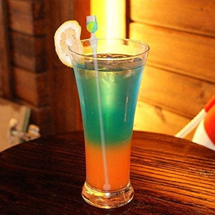 Fashionclubs Acrylic Cocktail Swizzle Stirrer Sticks Pack of 10