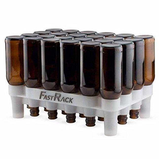 FastFerment FRBB-24 Bottle Drying Rack, FastRack24, White