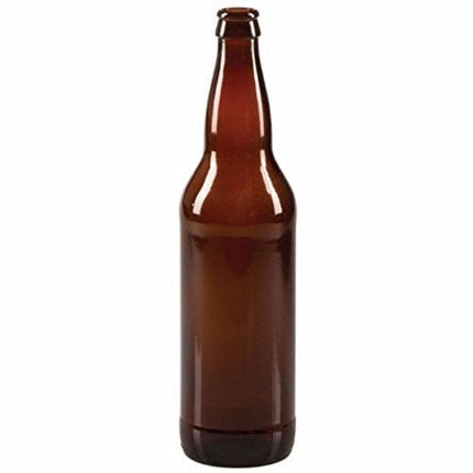 FastRack 22 oz. Beer Bottles- AMBER- Case of 12 (12 - 22ox Amber Bottles)