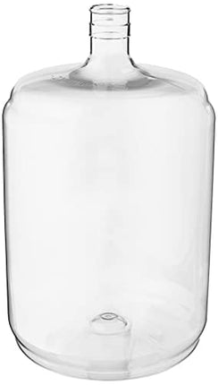 FastRack PET Plastic Carboy, 6 Gallon, Clear