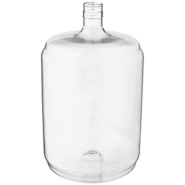 FastRack PET Plastic Carboy, 6 Gallon, Clear