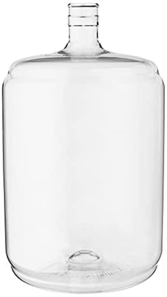 FastRack PET Plastic Carboy, 6 Gallon, Clear
