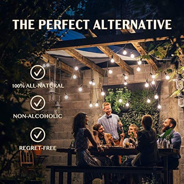 FAUXMOSA Alcohol-Free Mimosas | Best Premium Non-Alcoholic Cocktail, Made with California Grapes, Perfect Champagne Alternative, Non-GMO and Gluten-Free, 8.45 FL OZ Cans (4-Pack) Orange with Turmeric